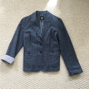 Linen blend Spring blazer